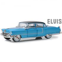 Carro Greenlight Hollywood Elvis - Cadillac Fleetwood Ano 1955 - Escala 1/24 (84093)