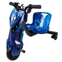 Triciclo Eletrico Interbras Drift DET65 - 6.5" - Bluetooth - LED - Recarregavel - Galaxia Azul