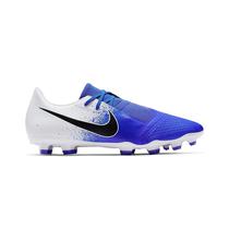 Chuteira Nike Masculina Phantom Venom Academy FG Azul/Branco