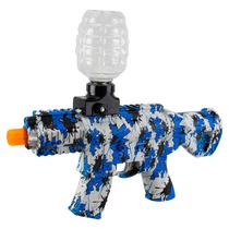 Brinquedo Arma de Bomba de Agua Eletrica Shooting Elite ST620B-1 - Recarregavel - Azul