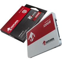 SSD 2.5" Keepdata KDS120G-L21 de 120GB Ate 550MB/s de Leitura - Prata/Vermelho