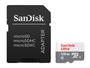 Cartao de Memoria Micro SD Sandisk Ultra 2X1 C10 128GB 100MBS -(SDSQUNR-128-GN3MA)