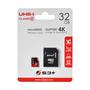 Cartao de Memoria Micro SD S3+ S3SDC10U1-32GB C10 32GB - Preto e Vermelho