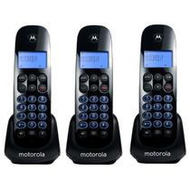 Aparelho de Telefone Motorola M750 3 Bases / Bina / Sem Fio foto principal
