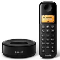 Aparelho de Telefone Philips D1301B Bina / Sem Fio foto 2