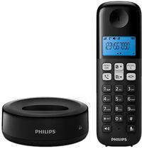 Aparelho de Telefone Philips D1311B Bina / Sem Fio foto 2