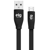 Cabo Micro USB Elg EC510PT - 1.25 Metros / Injetado em PVC / 12W / 2.1A foto principal