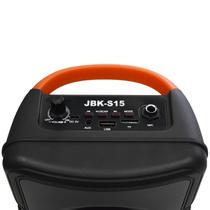 Caixa de Som JBK S15 SD / USB / Bluetooth / Karaokê foto 1
