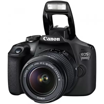 Câmera Digital Canon EOS 2000D 24.1MP 3.0" Lente EF-S 18-55MM III foto 3