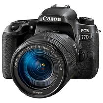 Câmera Digital Canon EOS 77D 24.2MP 3.0" Lente EF-S 18-135MM IS USM foto principal