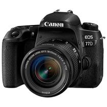 Câmera Digital Canon EOS 77D 24.2MP 3.0" Lente EF-S 18-55MM IS STM foto principal