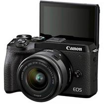 Câmera Digital Canon EOS M6 Mark II 32.5MP 3.0" Lente EF-M 15-45MM IS STM foto 1