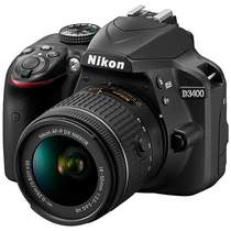 Câmera Digital Nikon Coolpix D3400 24.2MP 3.0" foto principal