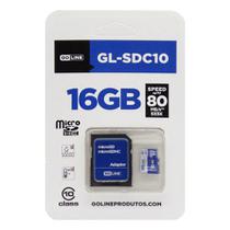 Cartão de Memória GoLine Micro SDHC 16GB Classe 10 foto principal