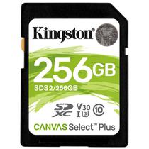 Cartão de Memória Kingston Canvas Select Plus SDXC 256GB Classe 10 foto principal