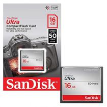 Cartão de Memória Sandisk Compact Flash Ultra 16GB  foto 2