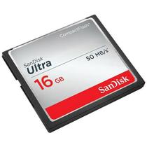 Cartão de Memória Sandisk Compact Flash Ultra 16GB  foto 1