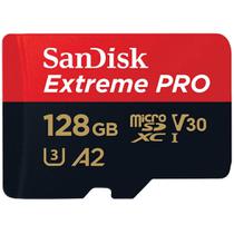 Cartão de Memória Sandisk Extreme Pro Micro SDXC 128GB Classe 10 foto principal