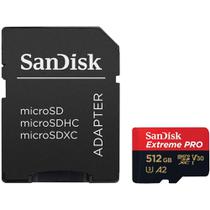 Cartão de Memória Sandisk Extreme Pro Micro SDXC 512GB foto 1
