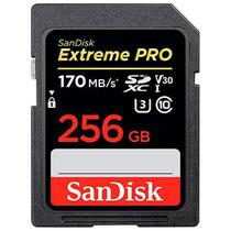 Cartão de Memória Sandisk Extreme Pro SDXC 256GB Classe 10 170MB/s foto principal