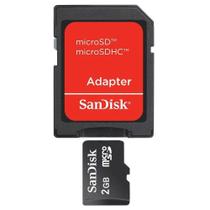 Cartão de Memória Sandisk Micro SD 2GB foto 1