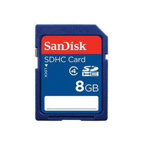 Cartão de Memória Sandisk SDHC 8GB Classe 4 foto principal