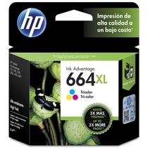 Cartucho de Tinta HP 664XL F6V30AL Colorido foto principal