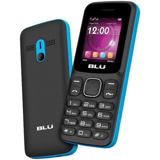 Celular Blu Z4 Z194 1.8" Dual Sim Bluetooth Radio FM - Preto/Vermelho