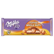 Chocolate Milka Toffee Whole Nuts 300G foto principal
