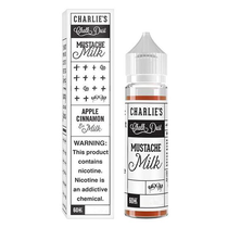 Essência para Vaper Charlie's Chalk Dust Mustache Milk Apple Cinnamon 60ML foto principal