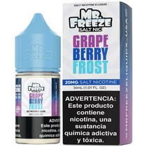 Essência para Vaper MR. Freeze Salt Grape Berry Frost 30ML foto principal