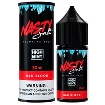 Essência para Vaper Nasty Juice Salt Bad Blood High Mint 30ML foto principal