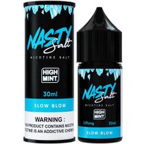 Essência para Vaper Nasty Juice Salt Slow Blow High Mint 30ML foto principal