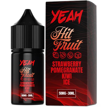 Essência para Vaper Yeah Hit Fruit Salt Strawberry Pomegranate Kiwi Ice 30ML foto principal