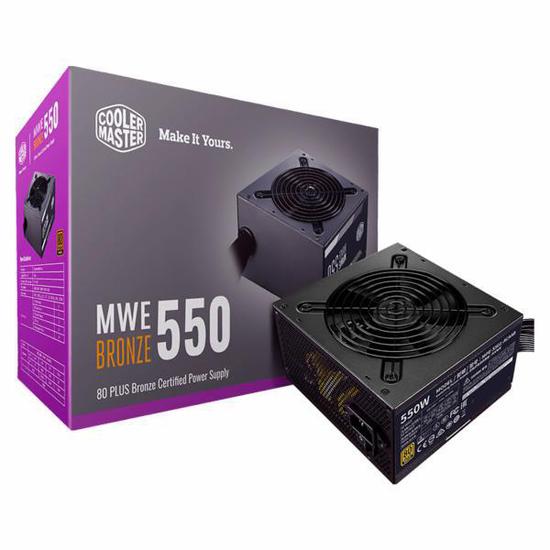 Ant_Fonte 550W Cooler Master Mwe MPE-5501-Acaab 80+BRZ