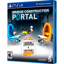 Game Bridge Constructor Portal Playstation 4 foto principal