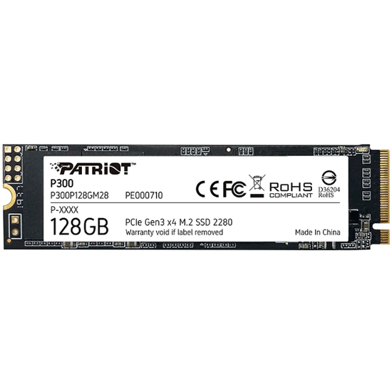 HD SSD M.2 128GB Nvme Patriot P300P128GM28 2100MBS