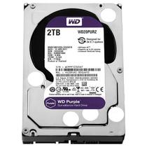 HD SATA3 2TB WD WD20PURZ Purple 5400 s/Garantia