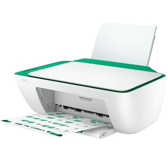 Impressora Jato de Tinta HP 2375 - Multifuncional - USB - Bivolt - Branco e Verde
