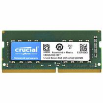Memória Crucial DDR4 8GB 2666MHz Notebook CB8GS2666 foto principal