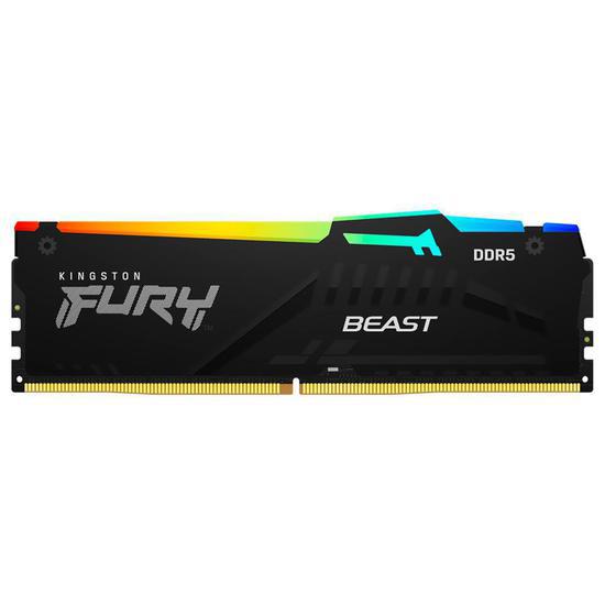 Mem DDR5 32GB 6000 Kingston Fury Beast RGB Black