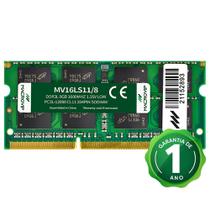 Memória Macrovip DDR3L 8GB 1600MHz Notebook MV16LS11/8 foto principal
