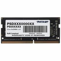 Memória Patriot DDR4 16GB 2400MHz Notebook PSD416G240081S foto principal
