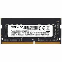 Memória PNY DDR4 8GB 2666MHz Notebook MN8GSD42666BL foto principal
