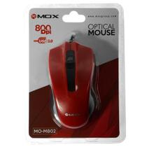 Mouse Mox MO-M802 Óptico USB foto 2