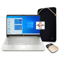 Notebook HP 15-EF1072WM AMD Athlon Silver 2.3GHz / Memória 4GB / SSD 128GB / 15.6" / Windows 10 foto principal