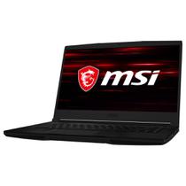 Notebook MSI GF63 Thin 9SCX-005US Intel Core i5 2.4GHz / Memória 8GB / SSD 256GB / 15.6" / Windows 10 / GTX 1650 4GB foto 1
