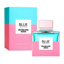 Perfume Antonio Banderas Blue Seduction Sparkling Aqua Eau de Toilette Feminino 100ML foto 1