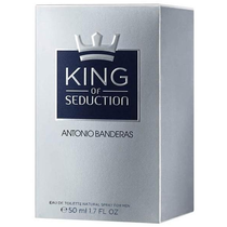 Perfume Antonio Banderas King Of Seduction Eau de Toilette Masculino 50ML foto 1