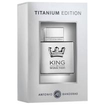 Perfume Antonio Banderas King of Seduction Titanium Eau de Toilette Masculino 100ML foto 1